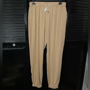NWT Tan Sweatpants